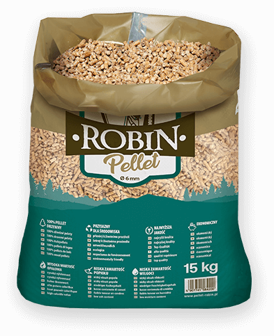 worek pelletu opałowego Robin do kupienia w Słubicach lub sklepie internetowym
